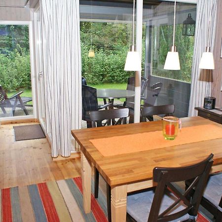 Villa Blockhaus Mit Parkplatz Vor Der Ha Damp Esterno foto